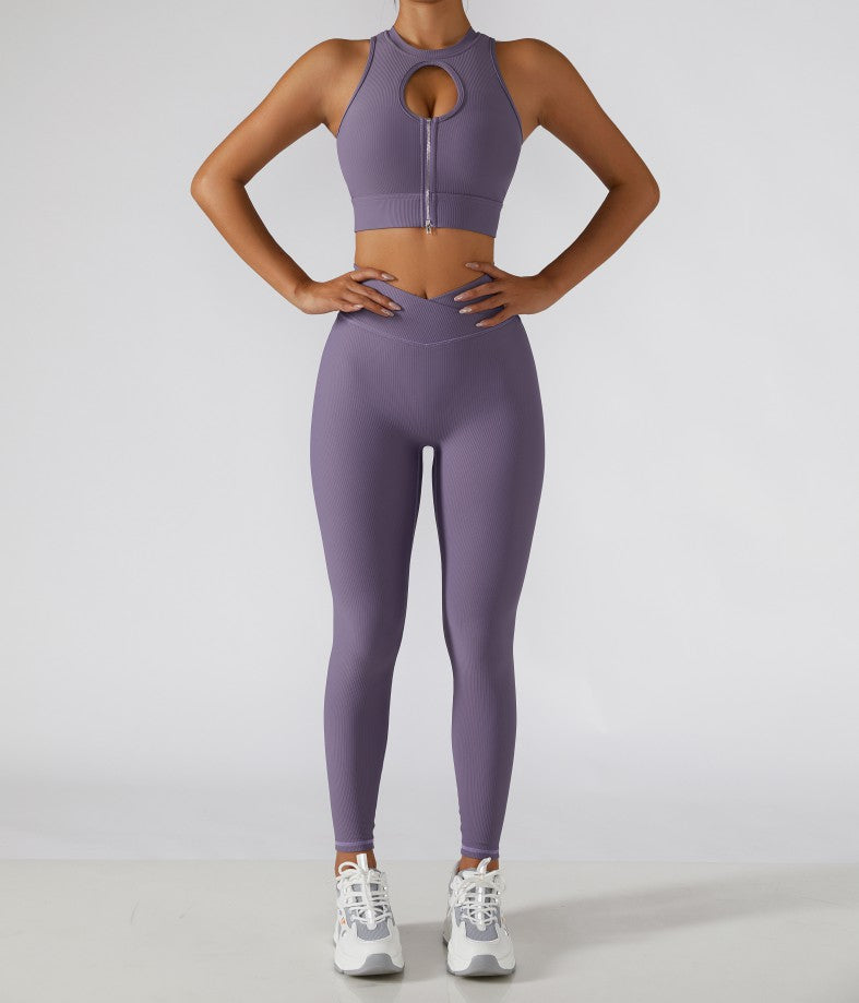 Women's Sport Bra | Women's Zipper Sport Bra | BeautyLand