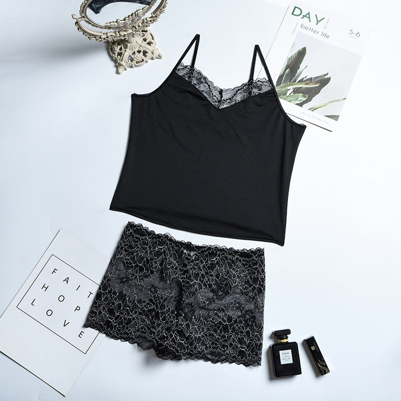 Women's Lace Pajama Sets | Women's Tank Top | BeautyLand